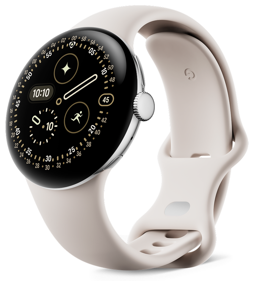 Google Pixel Watch 4 in Porcelain