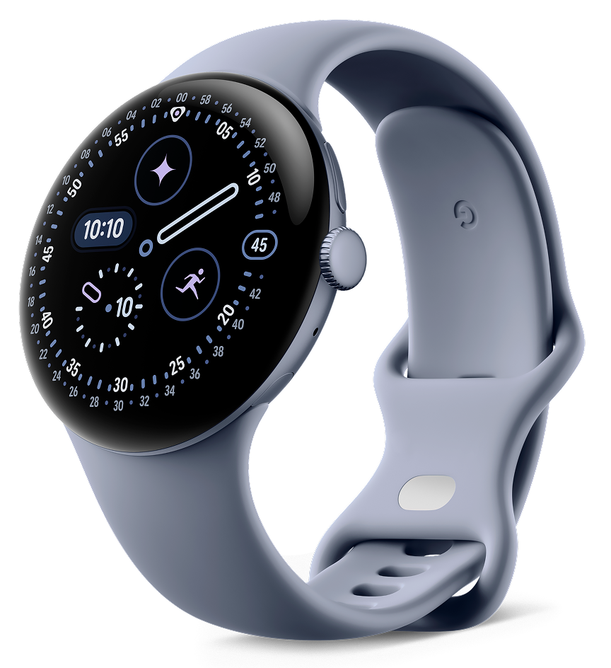 Google Pixel Watch 4 in Moonstone